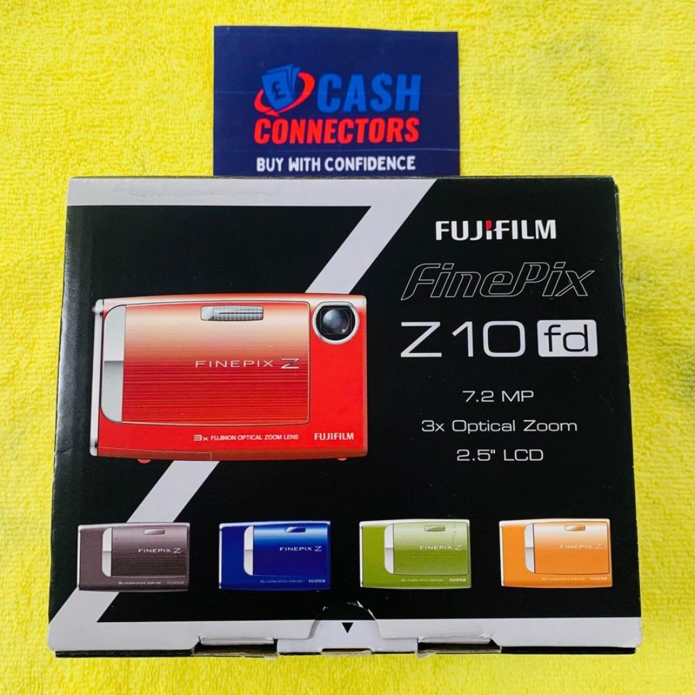 Pre-owned FujiFilm Finepix Z10fd 7.2 MP 3X Optical Zoom Digital